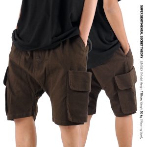 Dropped Pants Brown