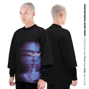 Echoes Double Sleeve Heavyweight Oversize Tshirt